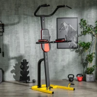 Soozier Multi-Function Power Tower, Pull Up Stand with Dip Station and Push-up Stand, Power Rack Home Gym Equipment(m-11)