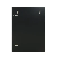 Curved Rectangle Wall Mirror with Tempered Glass, Stainless Steel Frame, 31.75" L x 23.8" W x 1.18" H, Clear(m-9)