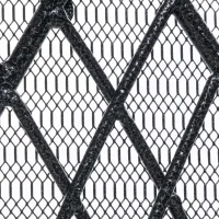 Retro style Fireplace Screen with Ornate Wrought Iron Design, Foldable Three-Panel Structure, 55.75" L x 1.75" W x 32.25" H, Black+Silver(m-5)