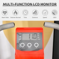 Soozier 2 in 1 Exercise Bike with Arm Resistance Bands for Upright and Recumbent Cycling(m-6)