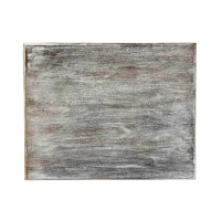 Wooden Nightstand with Drawer and Door, Handcrafted Boho Design, Durable Mango Wood Frame, 17.50"W x 14.00"D x 24.00"H, White(m-8)