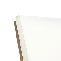 Vinsetto Outdoor Patio Seating with Water-Resistant Cushions, Acacia Wood Rocking Chair, Rustic Style, 25.0" W x 38.5" D x 37.5" H, Brown(m-6)