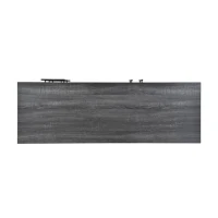 Vinsetto Modern Industrial Sideboard Buffet, Durable Iron Legs, Ample Storage, Easy Assembly, 55.50” W x 20.00” D x 29.50” H, Grey(m-7)
