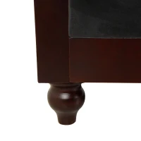 Chesterfield Velvet Loveseat Sofa, 2-Person Rolled Arm Upholstered Couch, with Tufted Buttons, Pine Wood Frame, 59.50" Wx34.00" Dx27.00" H, Dark Gray(m-9)