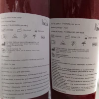 HOMCOM Steerable Knee Walker, Foldable Knee Scooter with Dual Braking System, Adjustable Height, Crutch Alternative, Red(m-10)