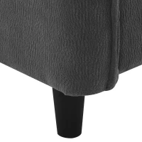 110" Modern L-Shaped Convertible Sectional Sofa with Free Pillows, 5-Seat Indoor Furniture for Living Room, 110″ L x 62″ W x 34″ H, Gray(m-10)