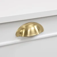 Vinsetto Modern Large Wall Unit Entertainment Center with Bookshelves for TVs Up to 78", 4-in-1 TV Stand with Cabinets, Open Shelves, White(m-10)