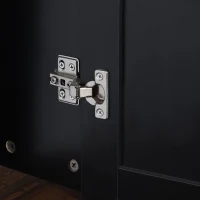 Vinsetto Multi-Functional Hall Tree with 4 Hidden Hanging Hooks, Brown Wood Grain Bench, Multiple Storage Spaces, 59" L x 15.5" W x 75" H, Black(m-11)