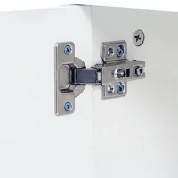 Vinsetto 82.5" Minimalist TV Stand for 90+" TV with Color Changing LED Lights, High Gloss Finish, Modern Entertainment Center, White(m-11)