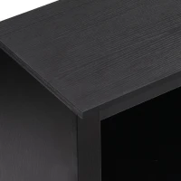 Contemporary Shoe Cabinet with Multiple Storage Capacity, Free Standing Tall Cabinet for Hallway or Bedroom, 24.5" L x 13" W x 74" H, Black(m-9)