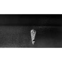 Vinsetto Contemporary Shoe Cabinet with Open Storage Platform, 3 Drawers and 4 Hooks, Tempered Glass Hall Tree, 55" L x 7" W x 82" H, Black(m-10)