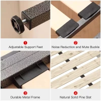 King Size Upholstered Platform Bed with Velvet Headboard, Metal & Solid Wood Frame, 97.5" L x 93" W x 42" H, Black(m-7)