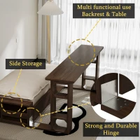 3-in-1 Convertible Sofa Bed with Pull Out Bed and Hidden Office Desk, Modern Velvet Loveseat Couch , 52.5" L x 30.5" W x 33" H, Beige(m-6)