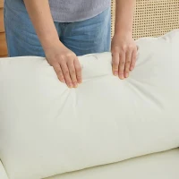 Leather Upholstered Sofa Chair of Nordic Retro Light Luxury for Living Room and Bedroom, Single Casual Sofa, 31.5" L x 26" W x 31.5" H, Cream White(m-6)