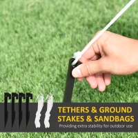 Outsunny 7ft Christmas Inflatables Outdoor Decorations Santa Claus Play Electric Guitar with Sunglasses, Blow-Up LED Yard Christmas Decor for Lawn Garden Party(m-7)