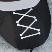 HOMCOM 8' Christmas Inflatables Outdoor Decorations Santa Claus Wearing Camouflage, Blow-Up Yard Christmas Decor with LED Lights Display(m-9)