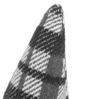 3 Piece Fabric Sitting Gnome Decorations Set, Christmas Table Home Ornaments, 3.5" L x 3.5" W x 14.5" H, White+Gray(m-7)