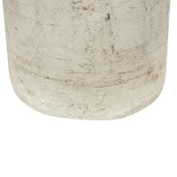 Ceramic Pitcher with Two-Toned Metallic Glaze, Ideal Decor for Vintage or Rustic, 7" L x 4.5" W x 11" H, Brown(m-9)