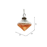 2.5" Set of 12 Christmas Ball Ornaments for Holiday Party Decorations, Glass Decorative Hanging Set, Multicolor(m-3)