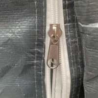 Outsunny 7.9' x 6.6' Garden Storage Tent, Patio Storage Shelter w/ Metal Frame and Double Zipper Doors, Dark Grey(m-9)