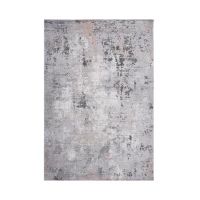 Naar 2x3 Abstract Stain-Resistant Area Rug with Non-Shedding Design, Kid and Pet-Friendly Carpet, 36" L x 24" W x 0.35" H, Gray(m-2)