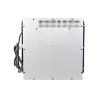 18" CSA/UL Certified Electric Fireplace Insert with Log Set and Realistic Flame, Ultra-Thin Heater with Overheating Protection, Antique Black(m-9)