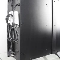 50" Recessed/Wall Mounted Electric Fireplace with 3D Realistic Flame Effect, and Remote Control, 1400W Heat, 5000 BTU, Antique Black(m-9)