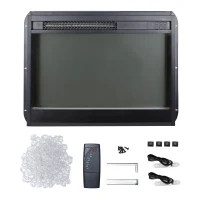 60" Electric Fireplace Media TV Stand Fits TVs Up to 70" with Sync LED Lights, Adjustable Flame Settings, and Multiple Storage Spaces, Dark Oak(m-12)