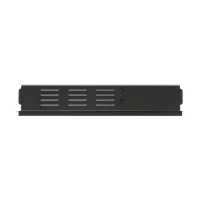 26" Overheating Protection Electric Fireplace Insert with Remote Control and Timer, Ultra-Thin Heater with Realistic Flame, Antique Black(m-9)