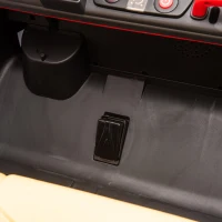 24V 2-Seater Kids Ride On UTV with Parent Control, Automatic Tipping Bucket, Ride on Toys with Slow Start and Bluetooth, for Ages 3-8, Red(m-10)