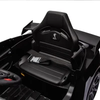 12V 3-Speed Ford Mustang Shelby GT500 Ride-On Car with Remote Control and Safe Belt, Ride on Toys with AUX/USB MP3 for Kids Age 3+, Black(m-5)