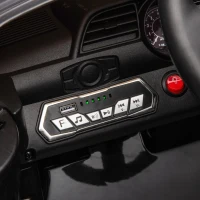 12V 3-Speed Ford Mustang Shelby GT500 Ride-On Car with Remote Control and Safe Belt, Ride on Toys with AUX/USB MP3 for Kids Age 3+, Black(m-6)