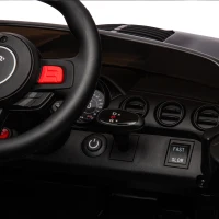 12V 3-Speed Ford Mustang Shelby GT500 Ride-On Car with Remote Control and Safe Belt, Ride on Toys with AUX/USB MP3 for Kids Age 3+, Black(m-7)