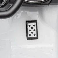 24V Lamborghini Huracan Sto Kids Drift Car with Remote Control, Dual-Drive Suspension, LED Lights, USB, Ages 3-8, 46" L x 27" W x 17" H, White(m-6)