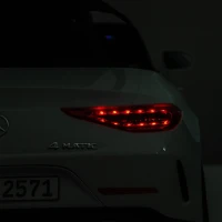 12V Licensed Mercedes-Benz CLS 350 Kids Ride On Car with Remote Control, 4-Wheel Suspension, USB/SD Ports, for Ages 37-95 Months, White(m-4)