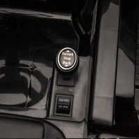 24V Licensed 2015 Land Rover Defender 90 Kids Ride-On Car with Parent Control, Ride on Toys with Adjustable Speeds for Ages 3-7, Black(m-7)