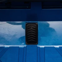 24V 2-Seater Kids Ride-On Car with Remote Control, 4WD, USB & Bluetooth, Safety Belts, Electric Pickup for Ages 3+, 47" L x 31" W x 27.5" H, Blue(m-7)