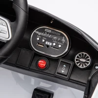 12V Licensed Mercedes-Benz CLS 350 Kids Ride On Car with Remote Control, 4-Wheel Suspension, USB/SD Ports, for Ages 37-95 Months, White(m-7)