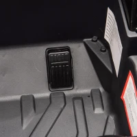 12V Kids Ride-On Dump Truck with Parent Control, Electric Dump Bed, Rear-Wheel Suspension, Bluetooth, Adjustable Speed, for Ages 3-5, Black(m-8)