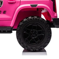 24V 2-Seater Kids Ride On Electric Pickup with Parent Control, Ride On Car with Safety Belts and Adjustable Speed, for Ages 3+, Rose Red(m-10)