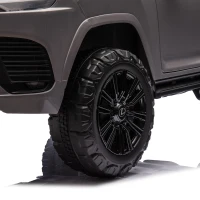 24V 2-Seater Licensed LEXUS LX600 Kids Ride-On Car with Parent Control, 4-Wheel Suspension, Bluetooth, MP3, Adjustable Speeds, Ages 3-7, Gray(m-11)