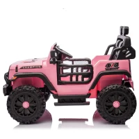 24V 2-Seater Kids Ride-On Car with Parent Control, 4-Wheel Suspension, USB, MP3, Bluetooth, Toy Car for Ages 3+, 47" L x 31.5" W x 32" H, Pink(m-12)