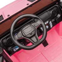 24V 2-Seater Kids Ride-On Car with Parent Control, 4-Wheel Suspension, USB, MP3, Bluetooth, Toy Car for Ages 3+, 47" L x 31.5" W x 32" H, Pink(m-5)