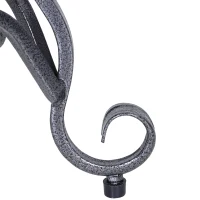 HOMCOM 25 Bottle Horizontal Free Standing Wine Rack Stand Wood and Metal - Black(m-8)