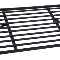 Outsunny Metal Trellis Arbor Arch for Climbing Plants with Garden Bench, Grow Grapes & Vines, Patio Decor & 2-Person Outdoor Interlacing Decorative Seating with Tips, 484 lbs. Weight Capacity, Black(m-11)