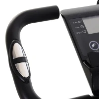 Soozier Exercise Bike Folding Upright Recumbent Stationary Cycling w/ Resistance Band(m-11)