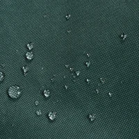 Outsunny Outdoor Swing Cover, Large 3-Seat Patio Swing Chair Hammock Cover UV Resistant Windproof All Weather Protection, Green(m-10)