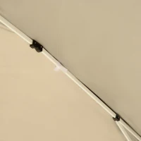 Outsunny 10 x 10ft Folding Pop Up Tent Outdoor Gazebo Canopy with Carrying Bag, Black(m-9)