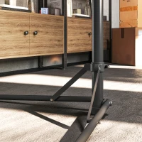 HOMCOM Bicycle Repair Stand Max 88 lbs, Bike Fixing Stand, Height Adjustable, Foldable and 360° Rotatable for Road Bike, Mountain Bike, E-Bike(m-10)