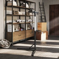 HOMCOM Bicycle Repair Stand Max 88 lbs, Bike Fixing Stand, Height Adjustable, Foldable and 360° Rotatable for Road Bike, Mountain Bike, E-Bike(m-8)